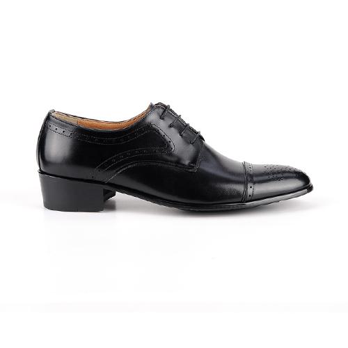 Roshoeman 6047 Straight Tip Brogue Black Keep