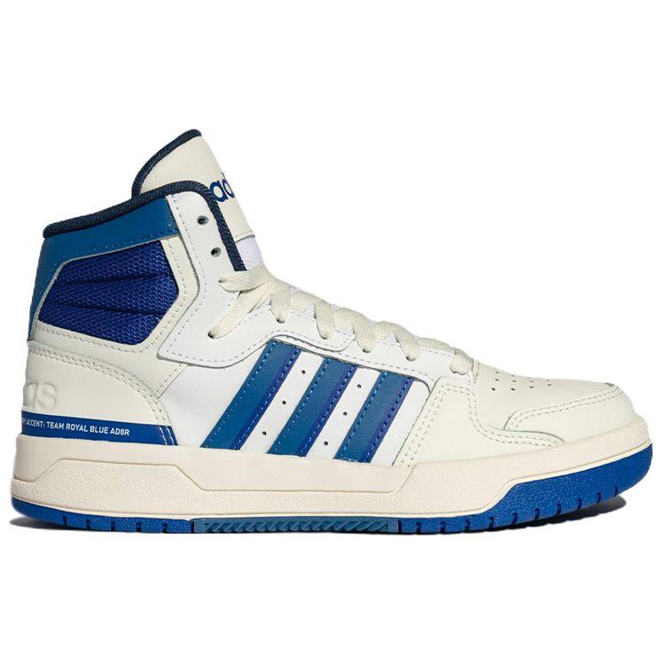 Adidas Neo Entrap Mid Sneakers Women Sneakers White Blue HR1928