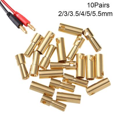Tools Voice Box Trumpet High Current RC Battery Connector Bullet Banana Plug Male Female Plugs