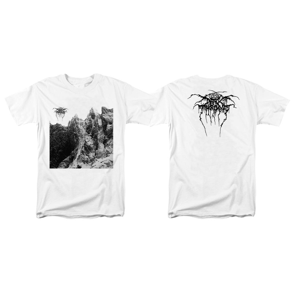 Norwegian Black Metal "Black Death" Dark-themed Printed Music Fashion Casual Short-sleeved T-shirt