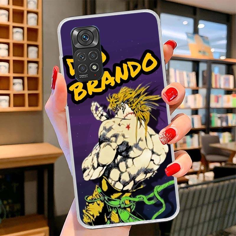 

Чохол для телефону JoJo s Bizarre Adventure Dio для Xiaomi Redmi Note 15 14 13 12 11 10 Pro Plus 14S 12S 11S 11T 11E 10S М який Fundas Redmi Note 11T 5G