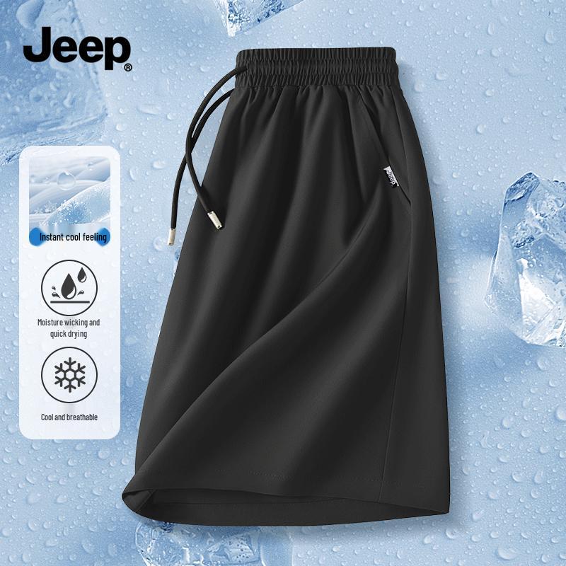JEEP Men s Ice Silk Quick-Dry Sports Shorts XL