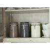 ZERO JAPAN Coffee Canister 200, Steel Gray, 800cc, CO-200 SGY, Storage Container, Made in Japan, Mino Ware