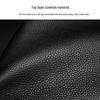 Men's Top-Grain Leather Zipper Clutch Wallet