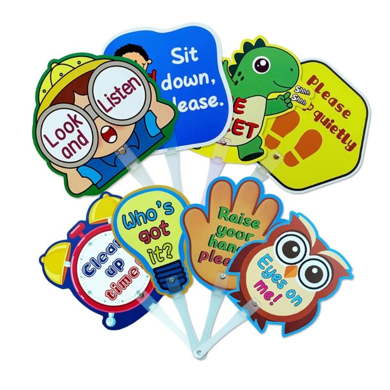Interactive Language Learning Set Interactive Instruction Signs For Classrooms Team Building Challenges
