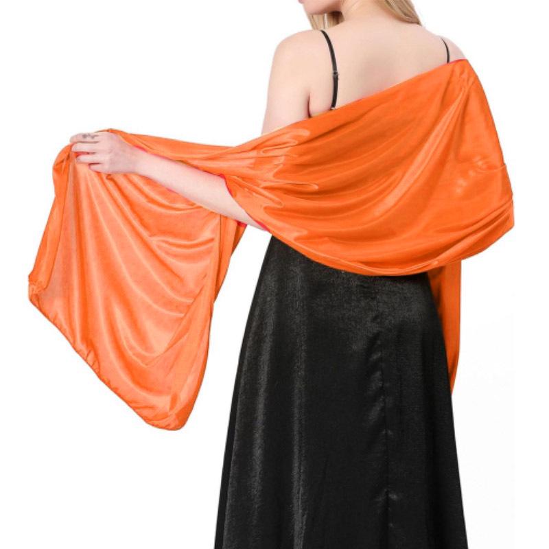 Elegantes Seidensatin-Schal für Hochzeiten oder Abendgarderobe