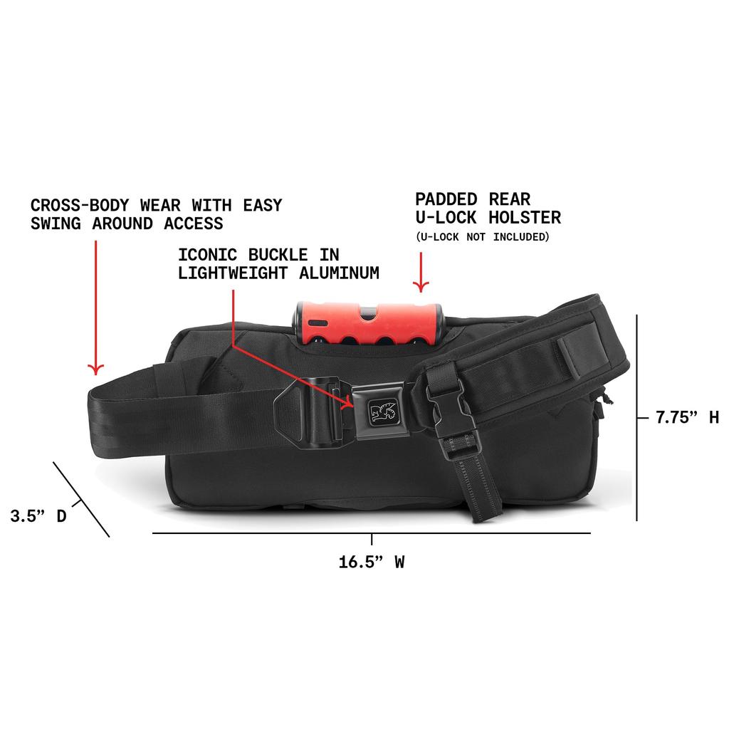 KADET (current model) BLACK 9L Water-Repellent