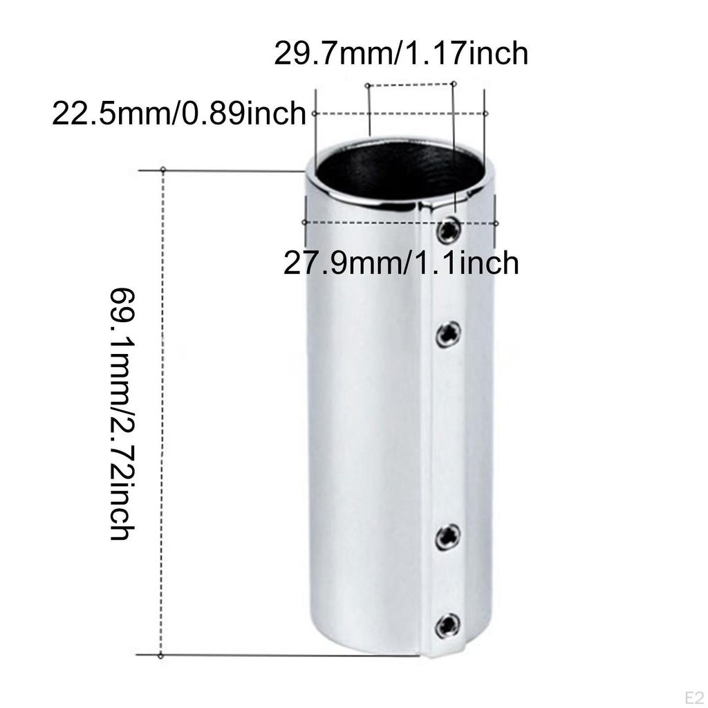 316 Stainless Steel Connector for Boat Handrail Fittings In Marine Quality, Easy To Install