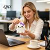 Stress Relief Gadget Halloween Bow Ghost Squeeze Toy, Cartoon Sensory Anxiety Toy Soft Stretchy Party Favors for Adults Kids