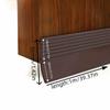 1pc 1mX36mm Door Seal Strip Door Bottom Prevents Dust Protects From Door Draft Stoppers for Bottom of Door Self-Adhesive