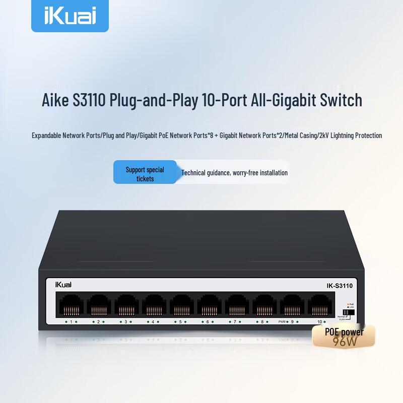 

iKuai POE Network Switch