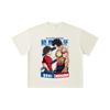 260 GSM Double Yarn 32 Count 100% Cotton Baki V2 Baki Ashura Print Unisex Heavy Cotton T Shirt