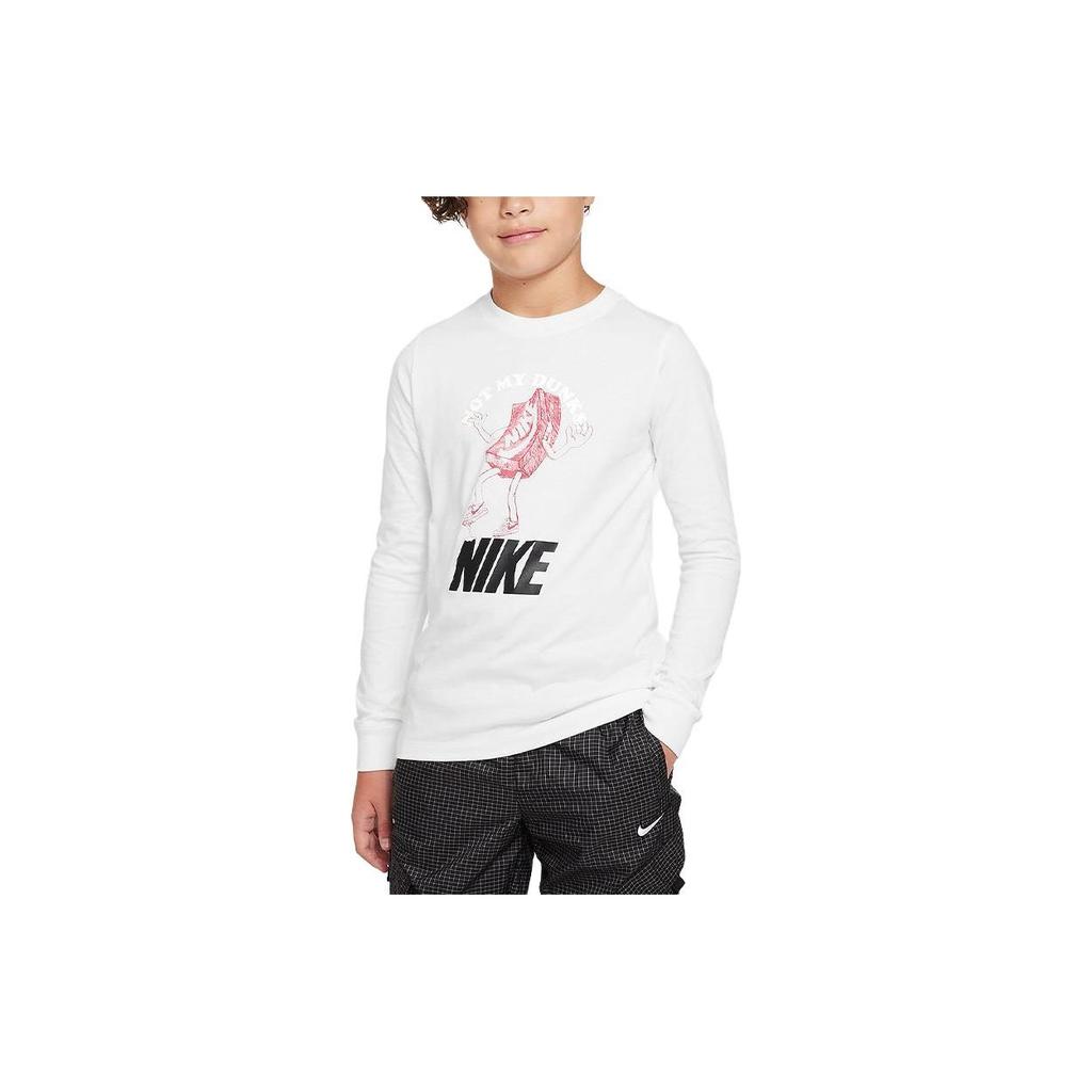 Nike Kids T Shirts Crew Neck Moderate FD3990-100