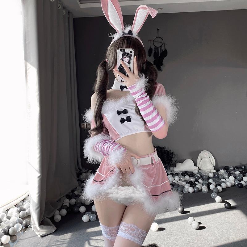 Christmas Day Costume Cosplay Cute Bunny Sexy Uniform Seductive Maid Dress Stage Performance Costume