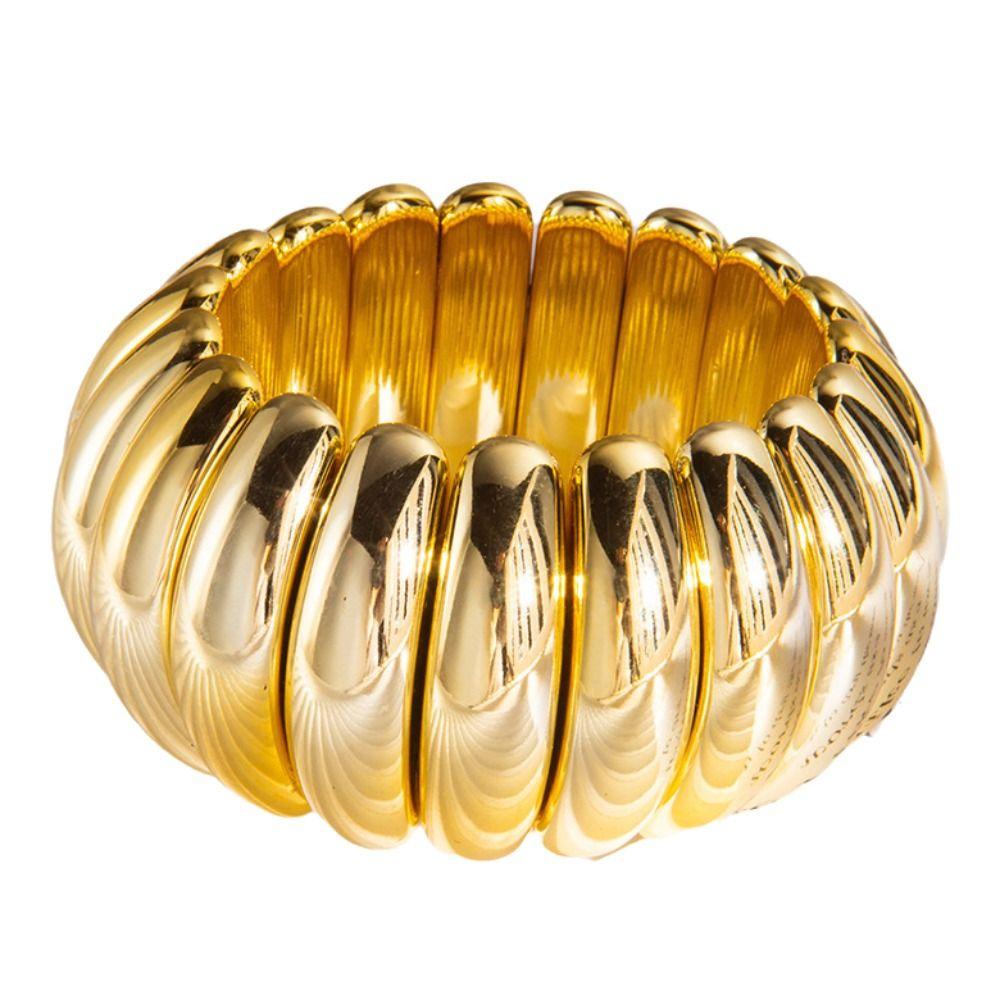 Elastic Design Geometric Bracelets Gold Silver Fashion Jewelry Elastic Bracelets  Special Occasions