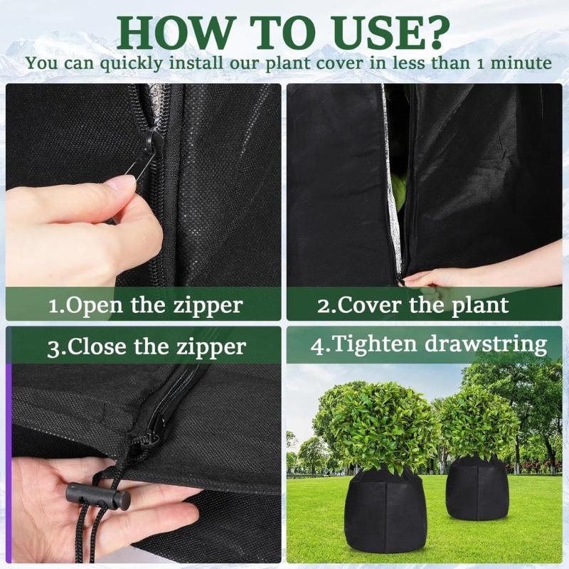 Multifunctional Plant Guard Portable Garden Plant Protector Shield Functional Fabric Durable Waterproof Cover
