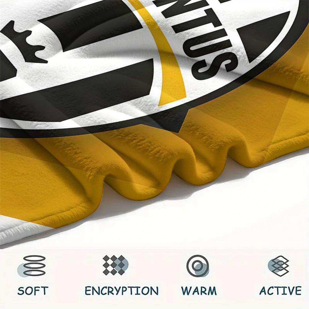 Juve Print FlAannel Blanket, High Quality Comfortable for All Seasons, Home Decor, Warmth and Comfort