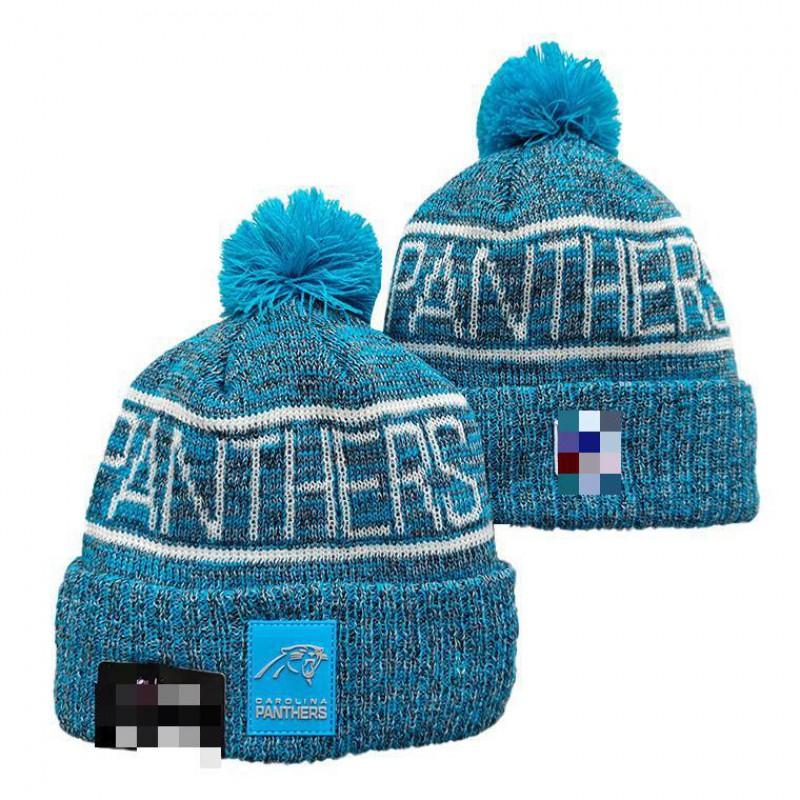 NFL Team Style Knit Beanie Winter Warm Embroidered Fleece Lined Hat Men Women