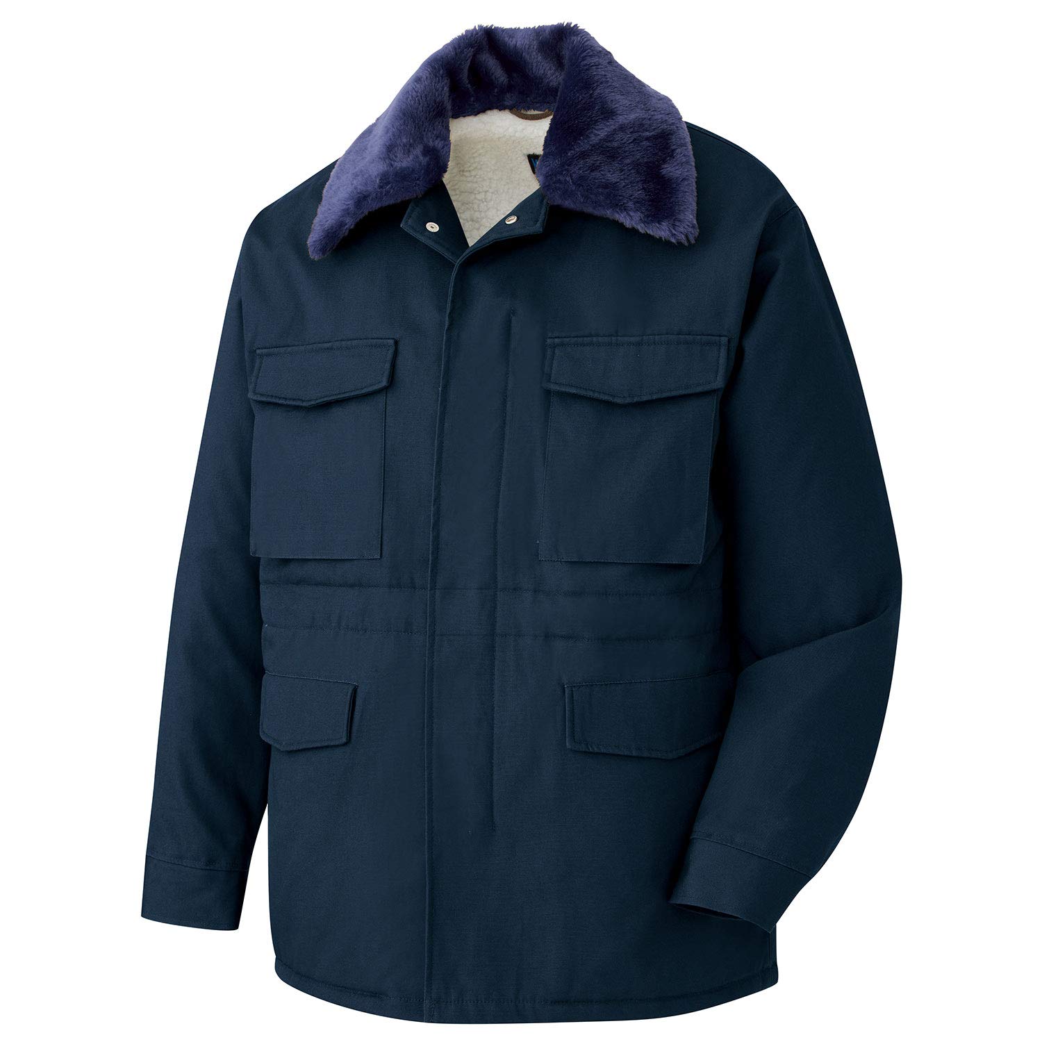 

Cold Weather Work Castro Water with Boa M [Midori Anzen] Одежда, Одежда, Мужское пальто, Хлопок, Водоотталкивающий, M7507, Верх, Темно-синий, тёмно-синий
