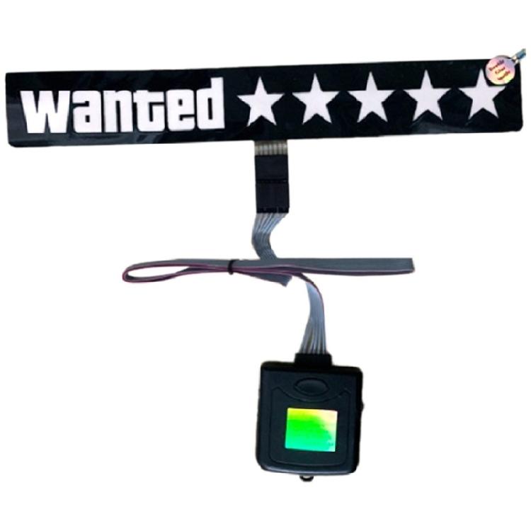 Наклейка на лобовое стекло, автомобильная безопасность, светодиодная отделка заднего стекла, автомобильные аксессуары