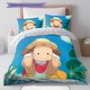 Mei Kusakabe Pattern Bedding Home Decoration Birthday Gift ( 1 Duvet Cover + 2 Pillowcase, Without Core),fan Merchandise.
