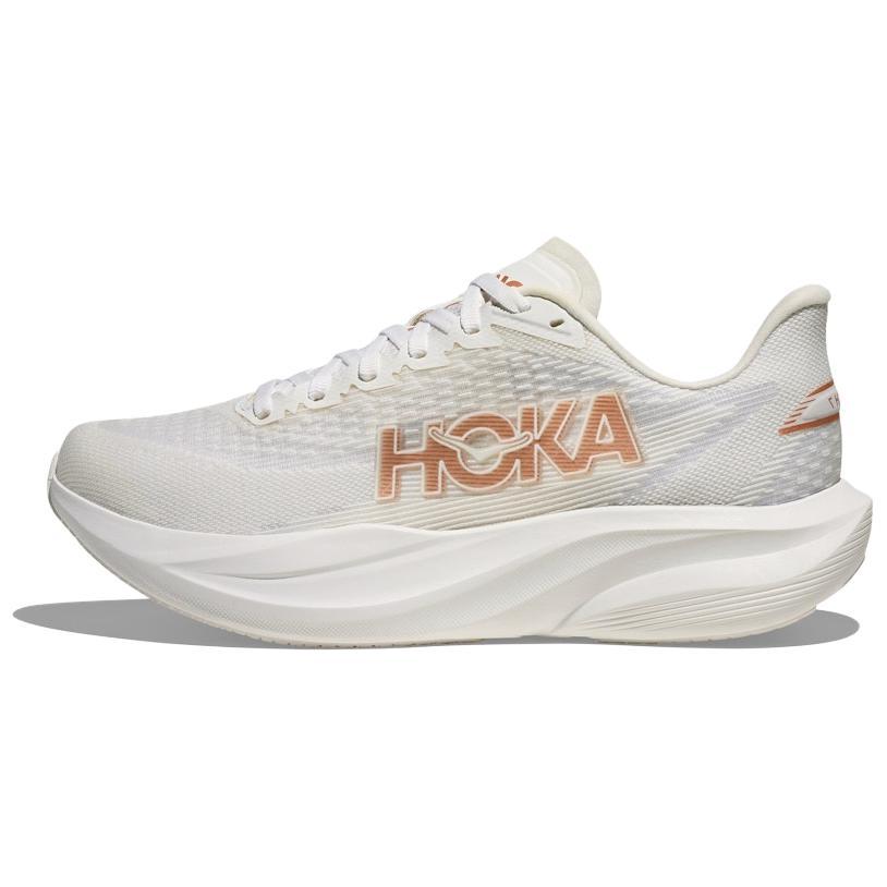Hoka One One Mach 7 Comfortable Fitting Running Shoes Women sneaker White 1171938-FTRS 36