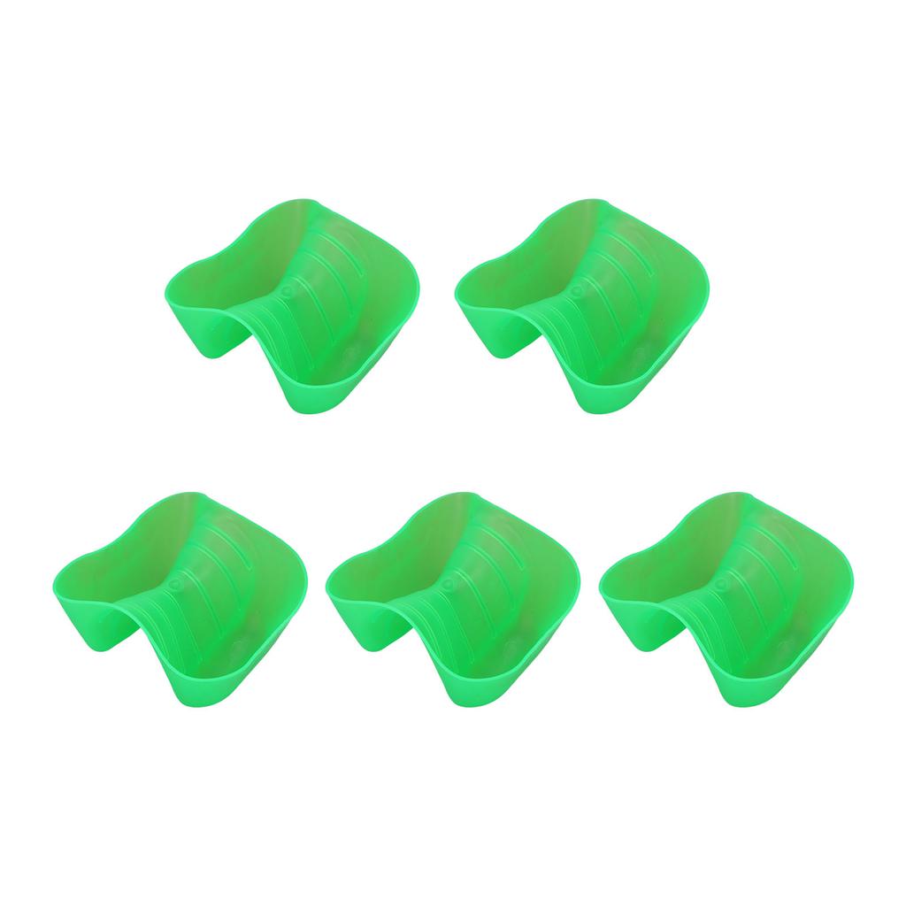 5 PCS Rubber Fishing Gloves Anti Slip Fish Catcher Hand Guard Fish Catching Gloves Fishing Supplies