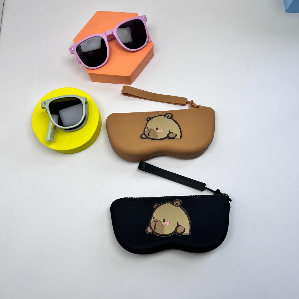 

Capybara Glasses Bag Waterproof Coin Purse Portable Cosmetic Bags