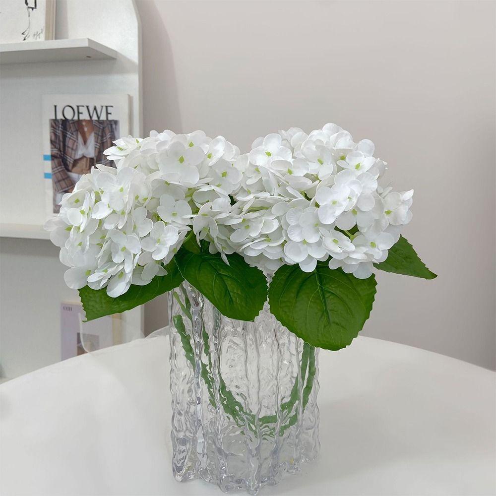 DIY Artificial Hydrangea Flower Multicolor Lifelike Plants NEW Simulation Flower  Wedding Favor