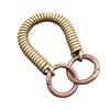 Colorful Retractable Keychain Spring Rope Anti-Lost Card Holder Strap Spiral Phone Lanyard  Student