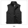 Men's Quick-Drying Stand Collar Outdoor Vest - Spring/Summer 2020 Fashion