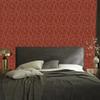Wallpaper Geometric pattern red, red center 50x1000