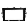 Car Stereo Radio Fascia Panel Black 9 Inch Frame For TOYOTA COROLLA 2008-2010