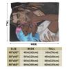 Dispatch Game Blanket  Warm Soft Graphic Plush Throw Blanket For Students Bedroom Flannel Bedspread Bed Cover