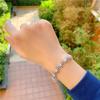 European and American New Fashion Trendy Accessories Women's Creative Bracelet Simple Zircon Flower Bracelet 2026