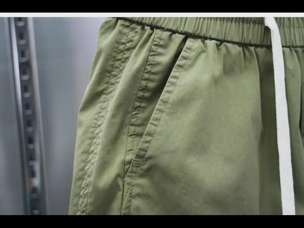 2023 Men's Trendy Cropped Pants: Casual Spring & Autumn Sports Style