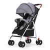 Lightweight Foldable Baby Stroller, Four-Wheeled, Convertible for Sitting or Lying, One-Button Fold Portable Design