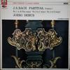 LP Record JOHANN SEBASTIAN BACH JRG DEMUS Partitas Volume 1 XLP20086 His Masters Vo 1966 UK Classical Used