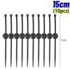 Universal Car Wiring Harness Fastener Clip Push Mount Cable Tie Nylon Zip Tie Auto Wire Loom Fixer Retainer Strap Set 15cm 20cm