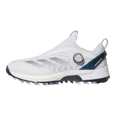 Adizero Zedg 25 Boa Zapatos de Golf Duraderos de Caña Baja para Hombre Zapatillas Blanco Nube JI0863