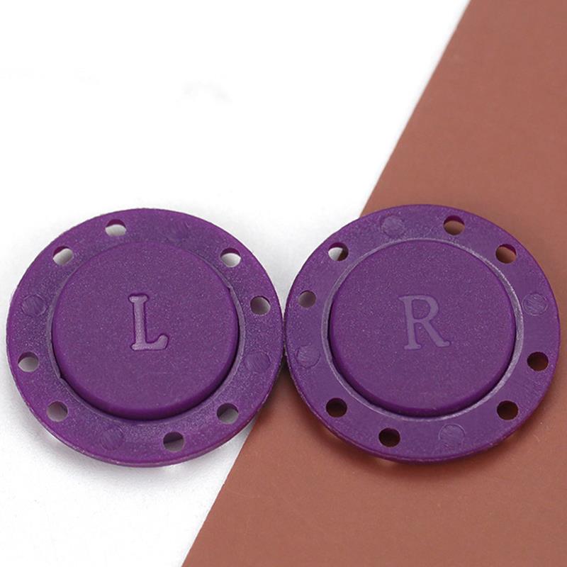 A pair Magnet Buttons Sewing Supplies Magnetic Clothing Invisible Magnet Buttons Metal Buttons Handmade DIY Clothing Decoration