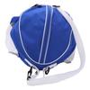 Round Mesh Basketball Bags Oxford Cloth Football Storage Pouch for Indoor Exercise SportBlue Cloth with White Edges
