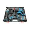 HARDEX 3-in-1 Set: Drill Driver 45Nm, SDS+ Hammer Drill 26mm, Angle Grinder 125mm, 2 X 4.0 Ah Batteries
