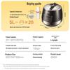 Supor 5L Dual-Pot Electric Pressure Cooker