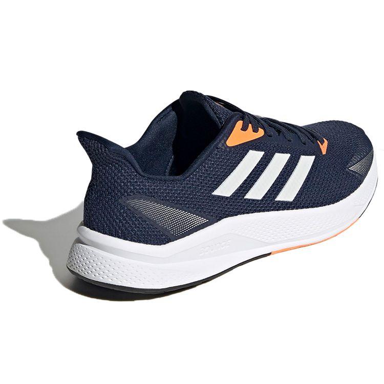 Adidas X9000L1 Basic Versatile Fabric Non-Slip Wear-Resistant Lightweight Low-Top Casual Running Shoes Men Sneakers Blue Orange EH0003