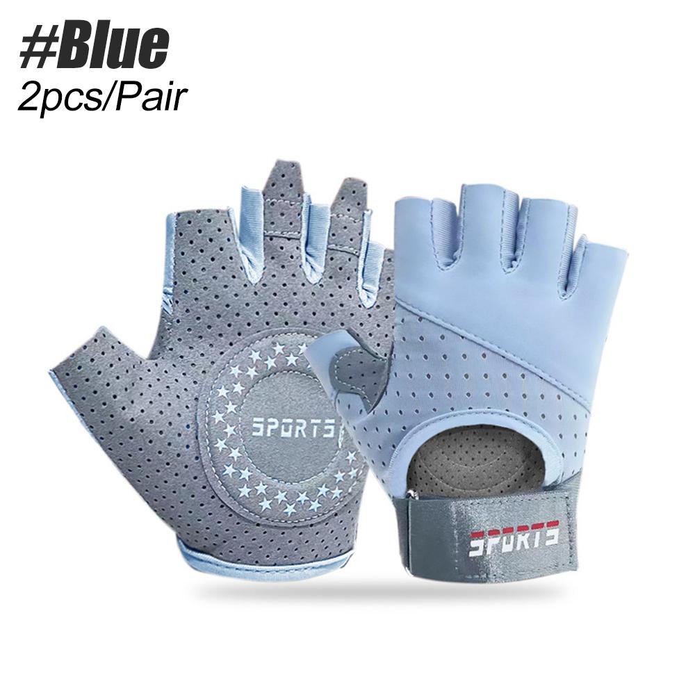 1 Pair Workout Gloves for Men and Women, Exercise Gloves for Weight Lifting, Cycling, Gym, Training, Breathable and Snug Fit