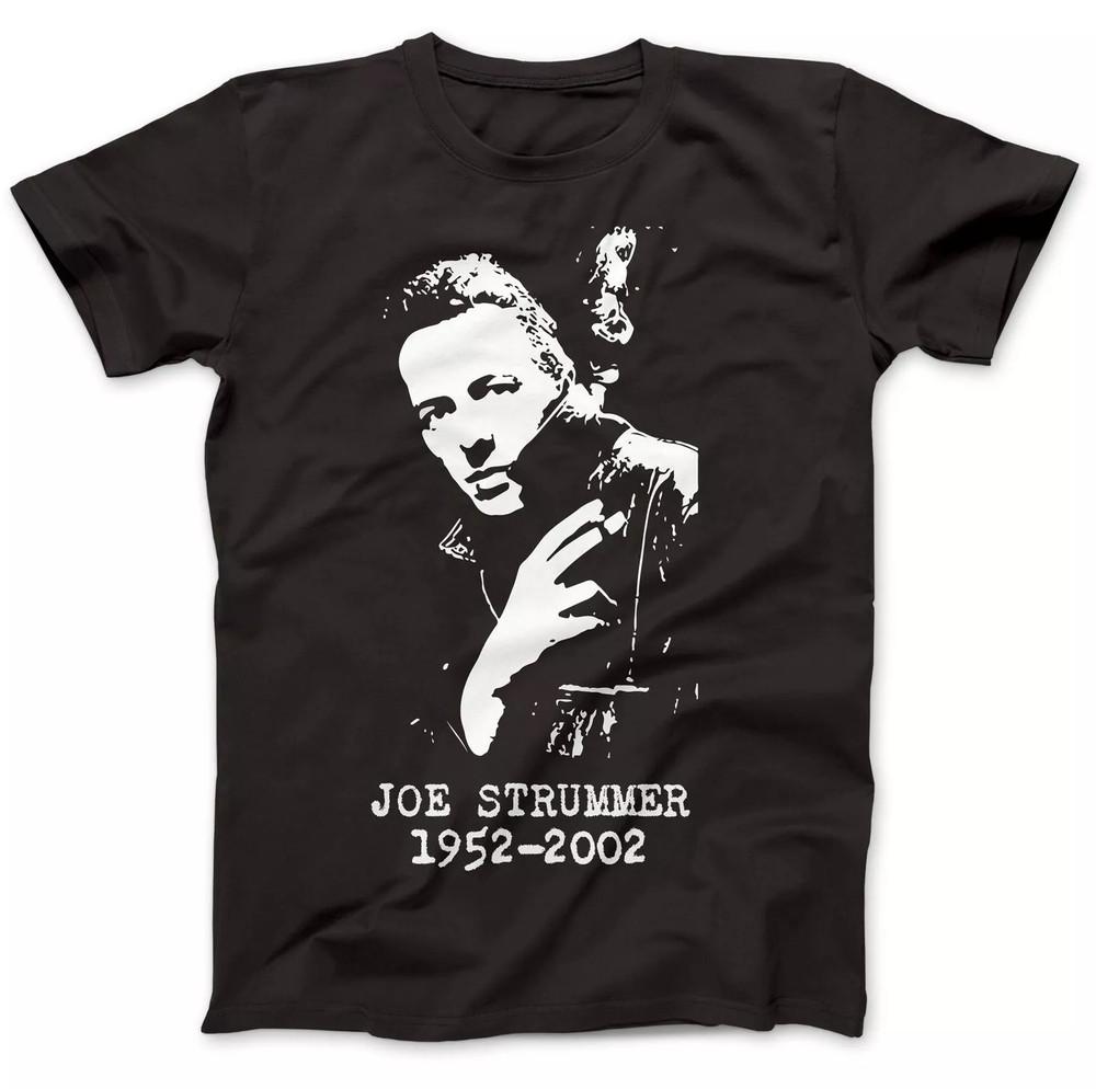NEW Joe Strummer The Clash Band Black Size S-5XL Gift Fan Shirt AG251 Unisex T-Shirt