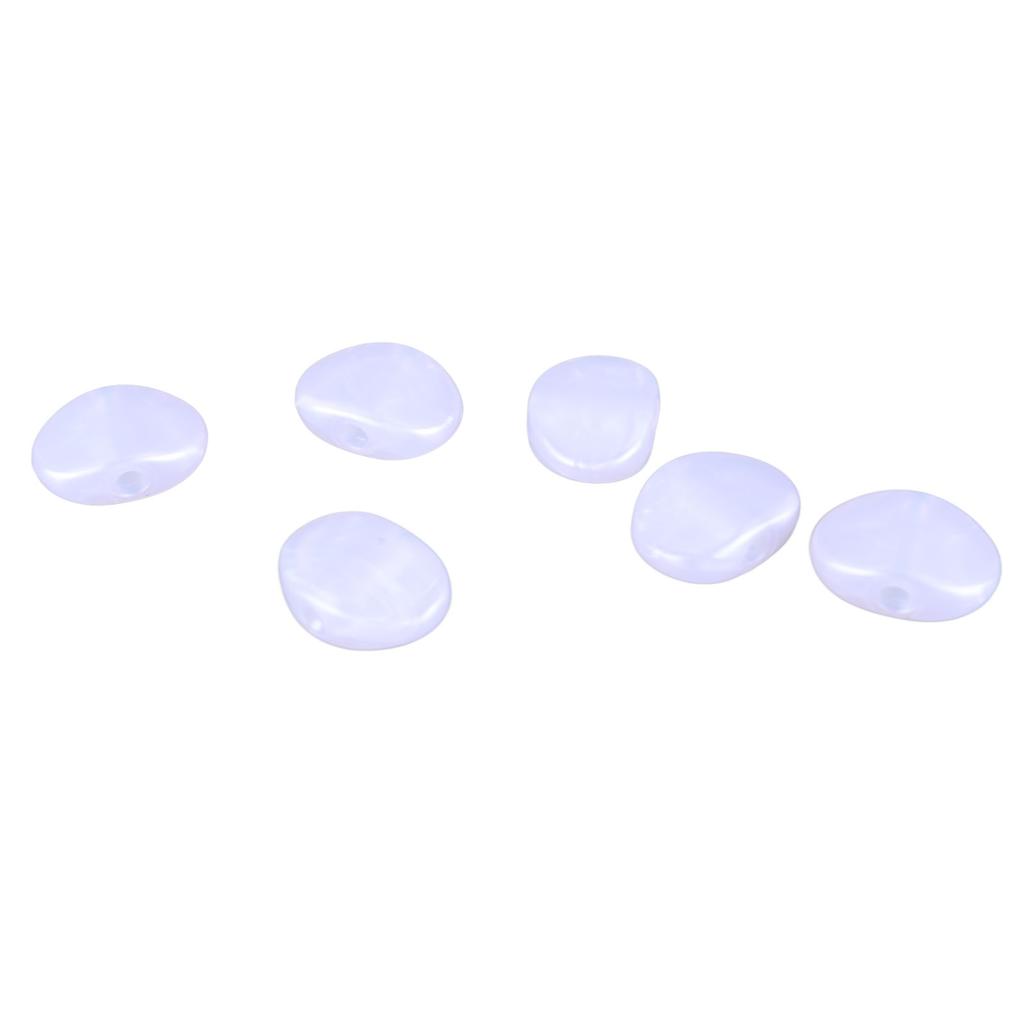 6 STÜCKE Gitarren-Tuning-Knopf Griff Kunststoff Tuner Peg Knöpfe Maschinenkopf für Akustische Elektrische Gitarren