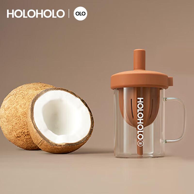 HOLOHOLO Acorn Tea Infuser Water Bottle 600ml