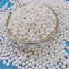 3-12mm round Acrylic Imitation pearl beads charm loose String bead With Holes craft DIY Jewelry Making Necklace Ring Accessories
